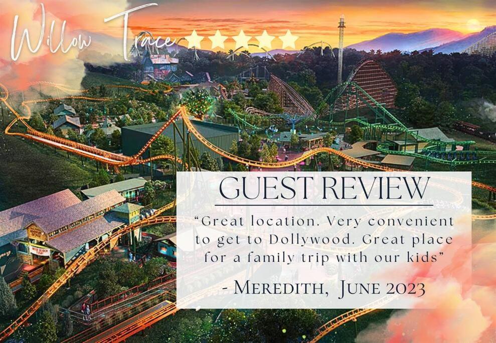 Willow Trace: Family Retreat, Hot Tub, Gaming! Pigeon Forge Εξωτερικό φωτογραφία
